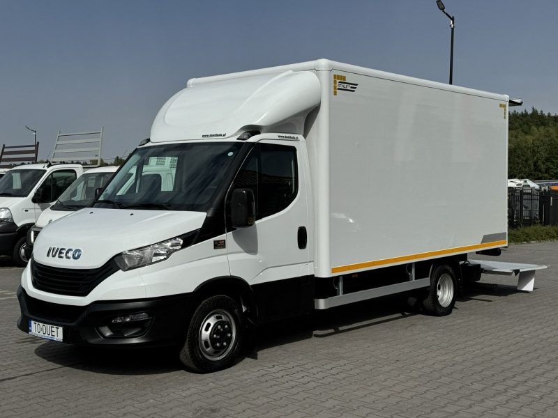 Iveco Daily 35C16 V Kontener + Winda 750kg Na Bliźniaku Koła Bliźniacze (Master, Sprinter)