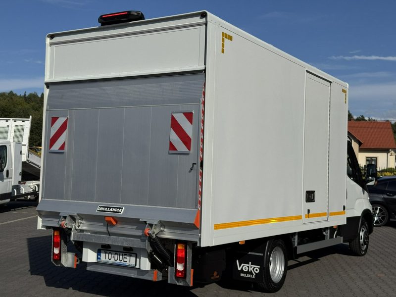Iveco Daily 35C14 Kontener + Winda 750kg Na Bliźniaku Koła Bliźniacze (Master, Sprinter)