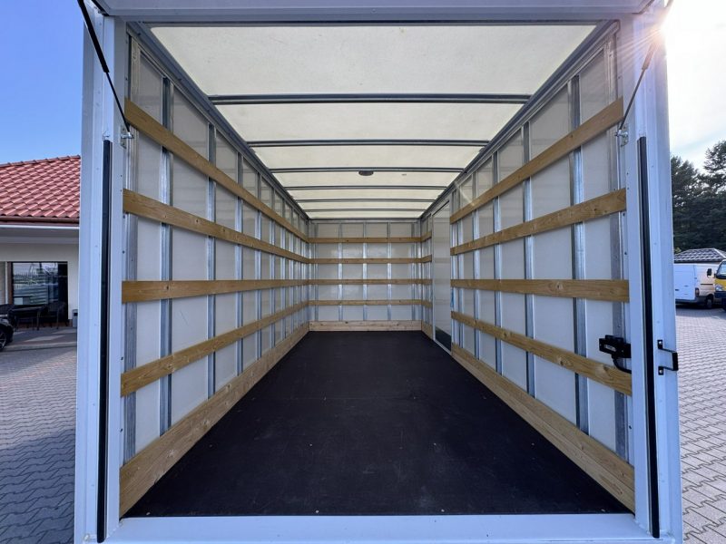 Iveco Daily 35C14 Kontener + Winda 750kg Na Bliźniaku Koła Bliźniacze (Master, Sprinter)