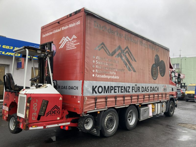 Scania inny Scania G320 Wózek PALFINGER Firanka Plandeka plandeka Moffett 2012