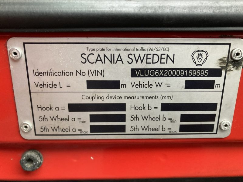 Scania inny Scania G320 Wózek PALFINGER Firanka Plandeka plandeka Moffett 2012