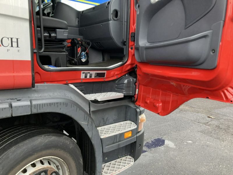 Scania inny Scania G320 Wózek PALFINGER Firanka Plandeka plandeka Moffett 2012