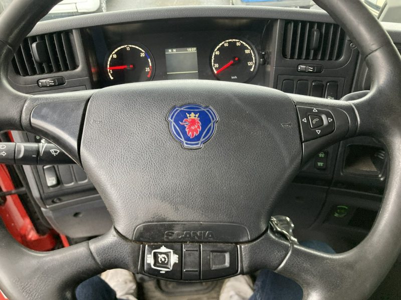 Scania inny Scania G320 Wózek PALFINGER Firanka Plandeka plandeka Moffett 2012