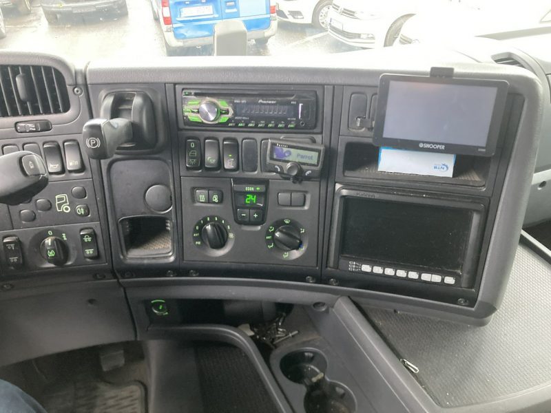 Scania inny Scania G320 Wózek PALFINGER Firanka Plandeka plandeka Moffett 2012