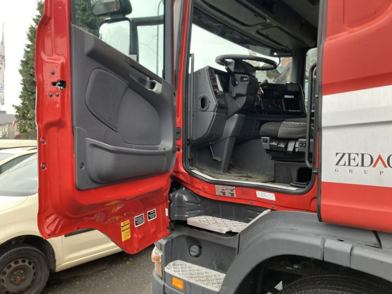 Scania inny Scania G320 Wózek PALFINGER Firanka Plandeka plandeka Moffett 2012