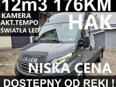 Iveco Daily 35S18A8H V 12m3 L3H2 176KM Kamera Akt.Tempo. Od ręki 2113 zł Niska Cena !!
