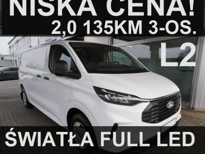 Ford Transit Custom L2 136KM Full Led Kamera Niska cena ! 1560zł Dostępny od ręki !!!