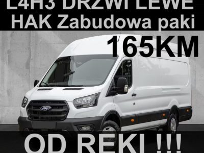 Ford Transit L4H3 165KM Drzwi Lewe HAK Niska Cena Od ręki ! 1839zł
