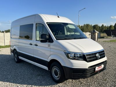 Volkswagen Crafter 6-osob. Doka-Brygadowy 2.0/140KM L3H3 MAX **GWARANCJA**
