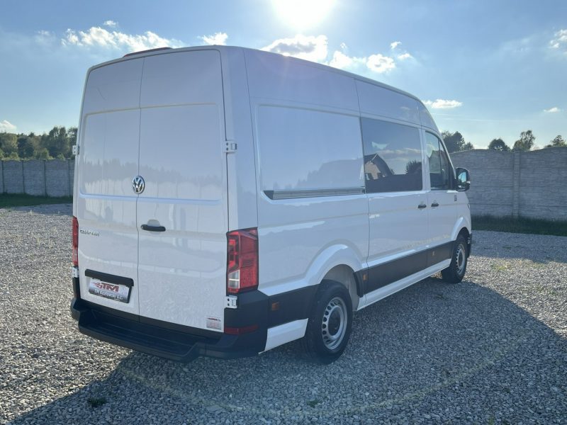 Volkswagen Crafter 6-osob. Doka-Brygadowy 2.0/140KM L3H3 MAX **GWARANCJA**