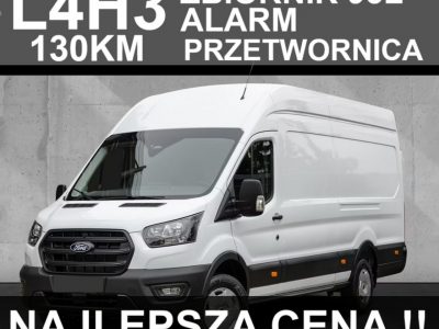 Ford Transit L4H3 130KM Alarm Zbiornik 95l Przetwornica Niska Cena Od ręki ! 1743zł