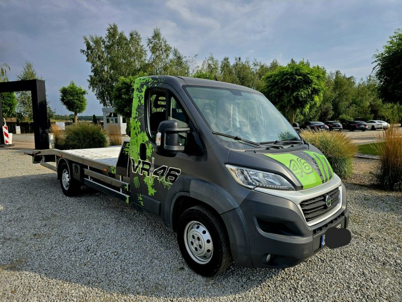 Fiat Ducato Ducato 2.3 180 koni autolaweta Barfzo zadbana najazd POLMAR 1 właśc.