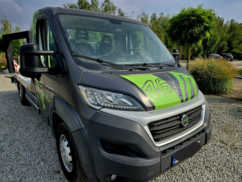 Fiat Ducato Ducato 2.3 180 koni autolaweta Barfzo zadbana najazd POLMAR 1 właśc.