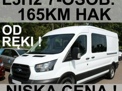 Ford Transit L3H2 165KM Drzwi Lewe Hak Bi-ksenony 7-os. Niska Cena Od ręki !!