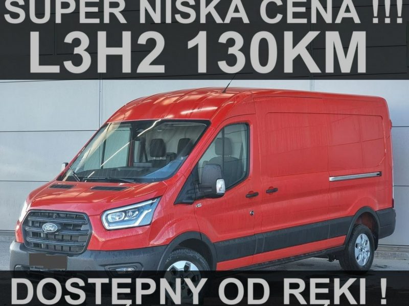 Ford Transit L3H2 130KM Drzwi Lewe Hak Dostępny od ręki ! Niska Cena !! 1628 zł