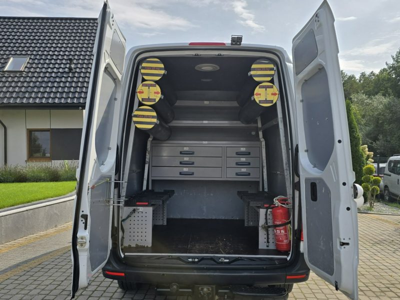 Mercedes Sprinter 319 CDi 3.0 CDi 190KM / Salon PL I-właściciel / 3,5T na haku WARSZTAT