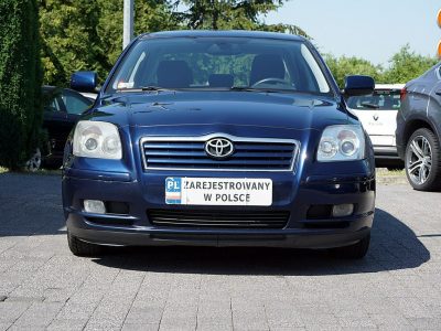 Toyota Avensis SOL 2.0 BENZYNA 147KM, Polski Salon, Zadbana, I rej. 2004r., II (2003-2009)
