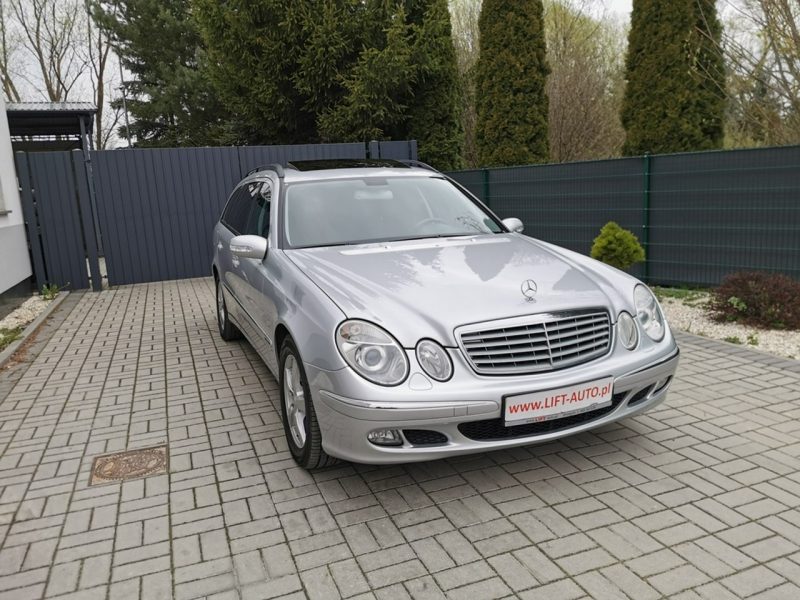 Mercedes E 280 3.0 V6 CDI 190KM Klimatronik Navigacja Szyberdach wer Elegance Manual W211 (2002-2009)