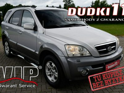 Kia Sorento 2,4b DUDKI11 4X4,Hak,Tempomat,Klimatronic,kredyt.OKAZJA I (2002-2009)