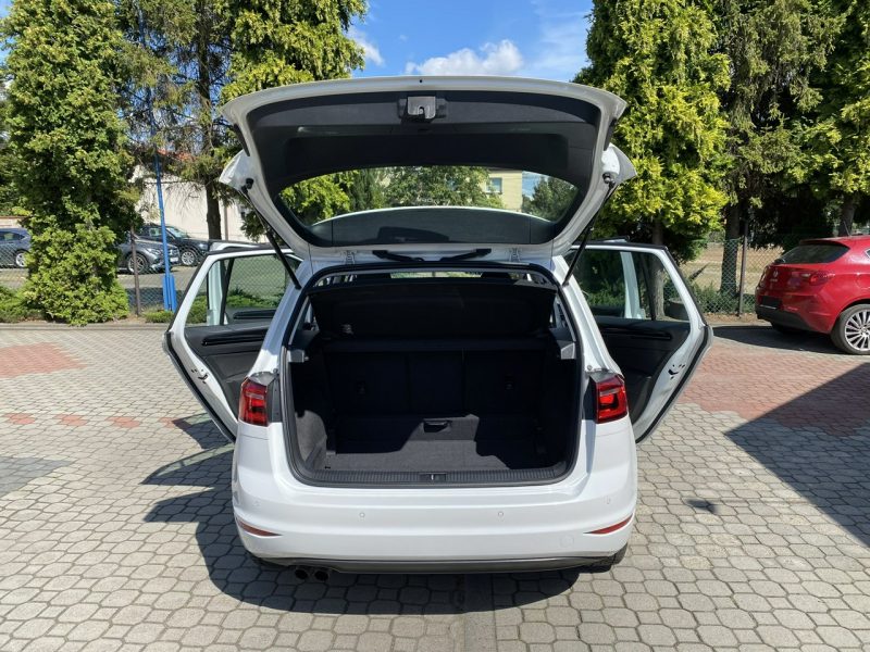 Volkswagen Golf Sportsvan 1.4 150 KM Highline, Biała Perła,Niski przebieg, Gwarancja I (2014-)