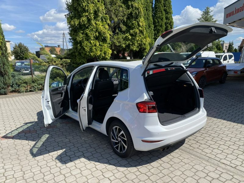 Volkswagen Golf Sportsvan 1.4 150 KM Highline, Biała Perła,Niski przebieg, Gwarancja I (2014-)