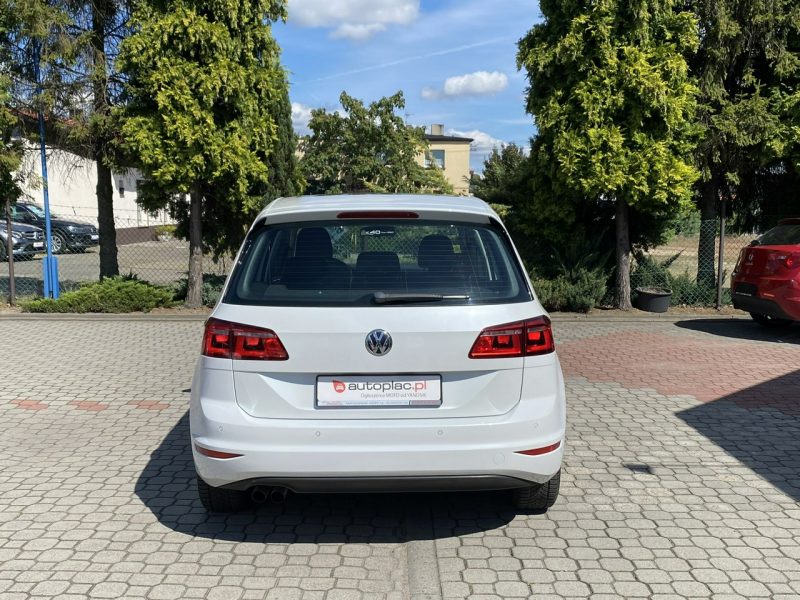Volkswagen Golf Sportsvan 1.4 150 KM Highline, Biała Perła,Niski przebieg, Gwarancja I (2014-)
