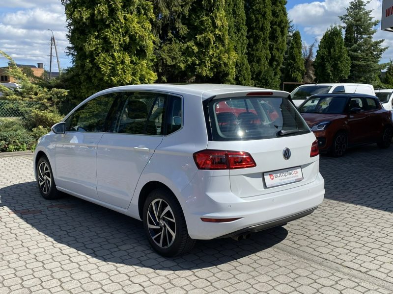 Volkswagen Golf Sportsvan 1.4 150 KM Highline, Biała Perła,Niski przebieg, Gwarancja I (2014-)