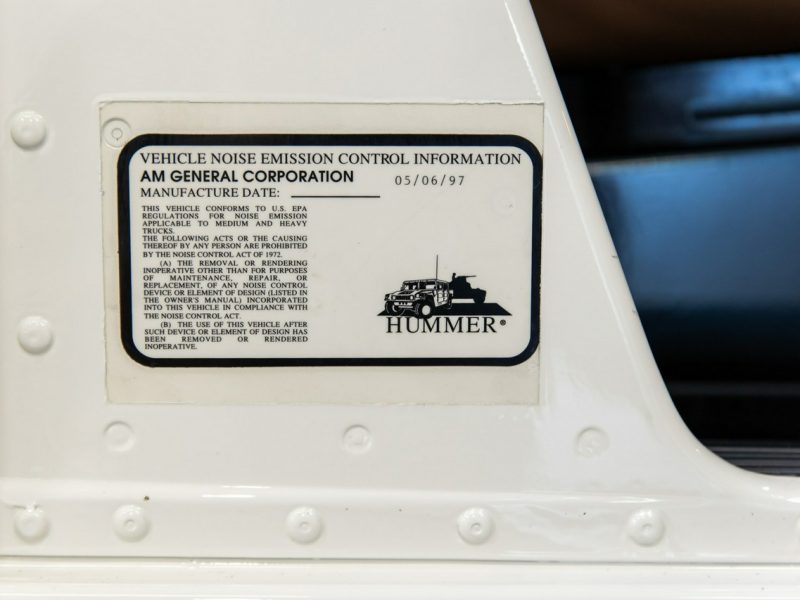 Hummer H1 Hummer H1. 6.5 Turbo Diesel. Oryginalny cywilny! Stan Kolekcjonerski.