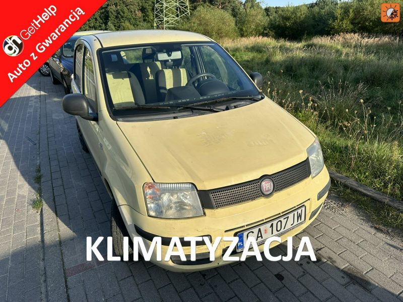 Fiat Panda Klimatyzacja, wspomaganie kierownicy, ABS, świeży olej, nowy rozrząd II (2003-2012)