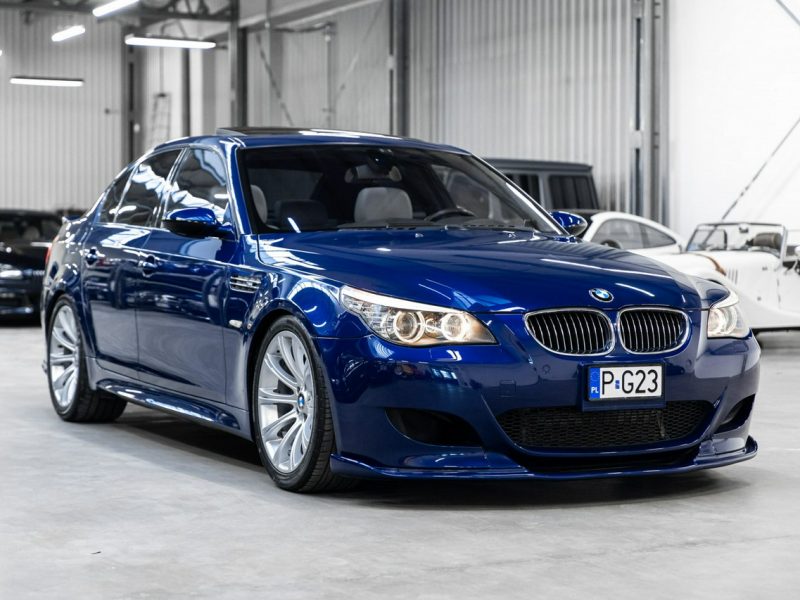 BMW M5 507 KM V10. Wymienione panewki. Nowe hamulce. Pakiet Hamann. IV (E60) (2005-2010)