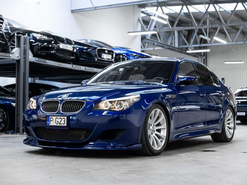 BMW M5 507 KM V10. Wymienione panewki. Nowe hamulce. Pakiet Hamann. IV (E60) (2005-2010)
