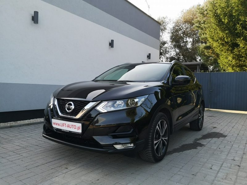 Nissan Qashqai 1.332 160KM Led Tempomat Kamera Salon Pl Serwis F.23% wersja N-style II (2013-2021)