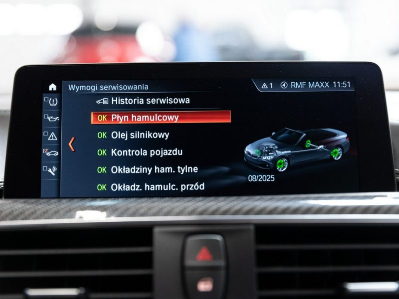 BMW M4 Salon PL. 1 właściciel. Individual. Pełne wyposażenie. 3 x koła. F82