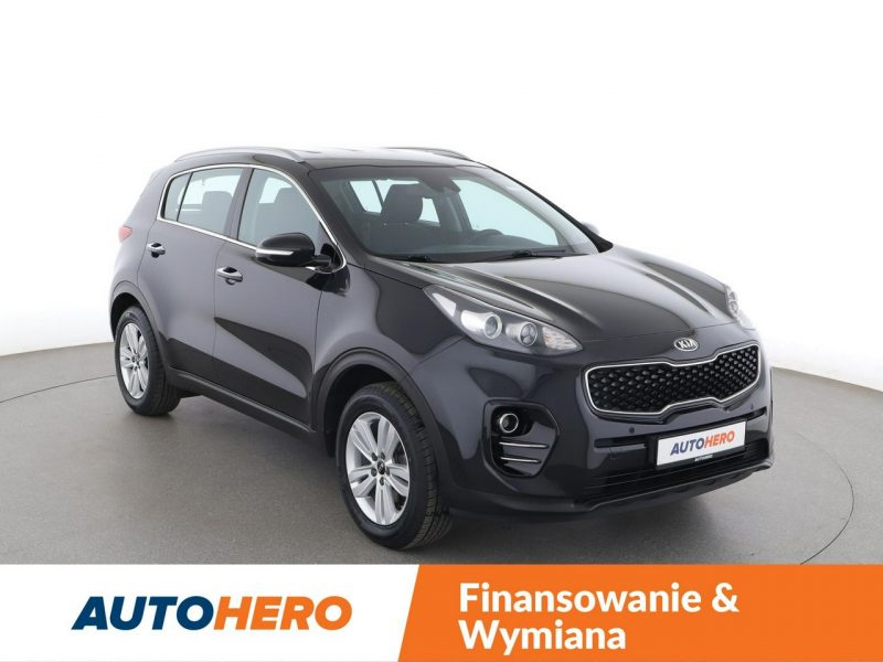 Kia Sportage grzane fotele+kier. navi kamera hak Bluetooth tempomat IV (2016-2021)