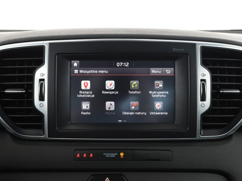 Kia Sportage grzane fotele+kier. navi kamera hak Bluetooth tempomat IV (2016-2021)