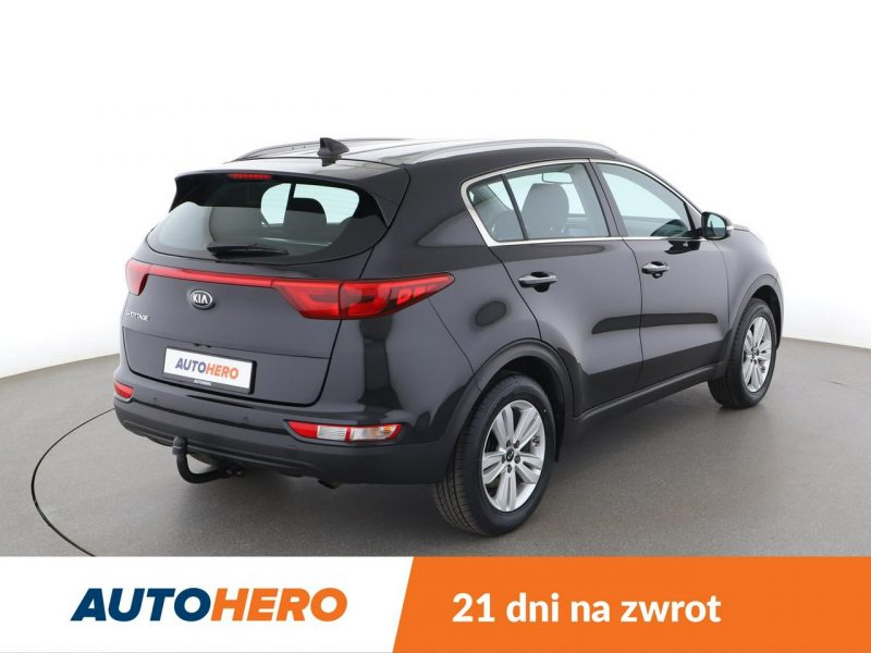 Kia Sportage grzane fotele+kier. navi kamera hak Bluetooth tempomat IV (2016-2021)