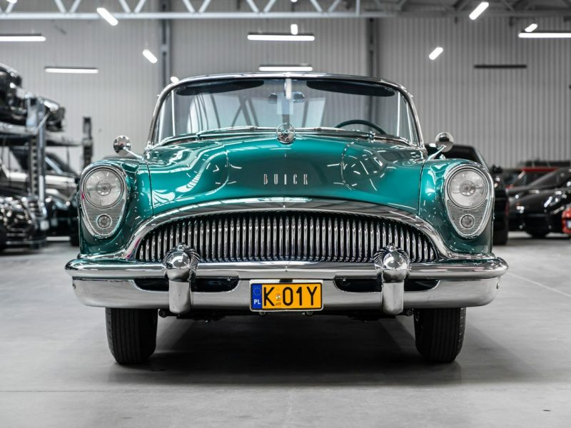 Buick Roadmaster Convertible 76C 1954 Stan fabryczny. Kolekcjonerski. Ideał VI (1954-1956)