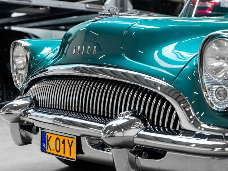 Buick Roadmaster Convertible 76C 1954 Stan fabryczny. Kolekcjonerski. Ideał VI (1954-1956)