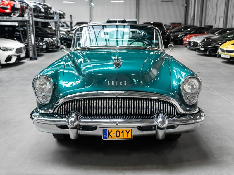 Buick Roadmaster Convertible 76C 1954 Stan fabryczny. Kolekcjonerski. Ideał VI (1954-1956)