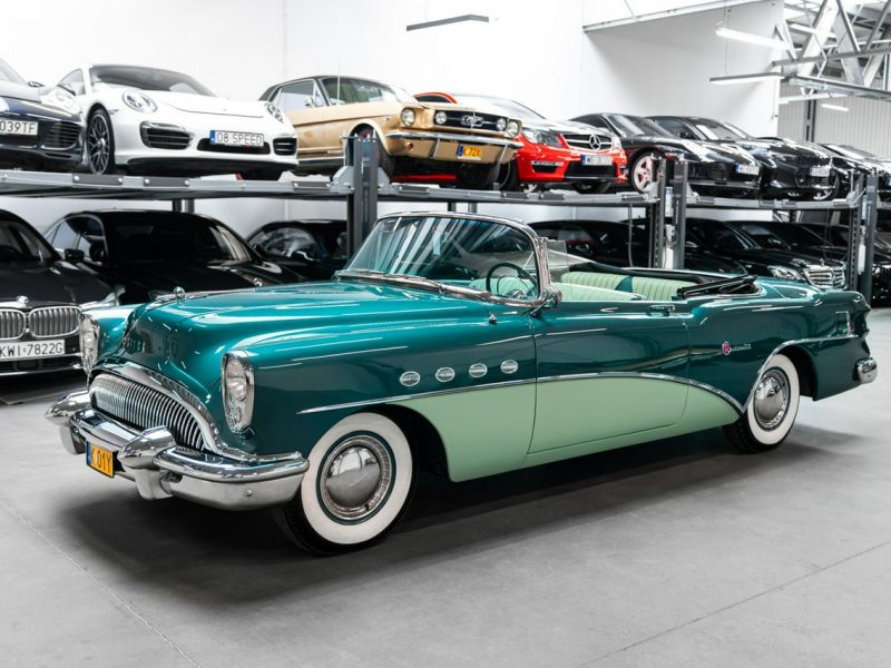 Buick Roadmaster Convertible 76C 1954 Stan fabryczny. Kolekcjonerski. Ideał VI (1954-1956)