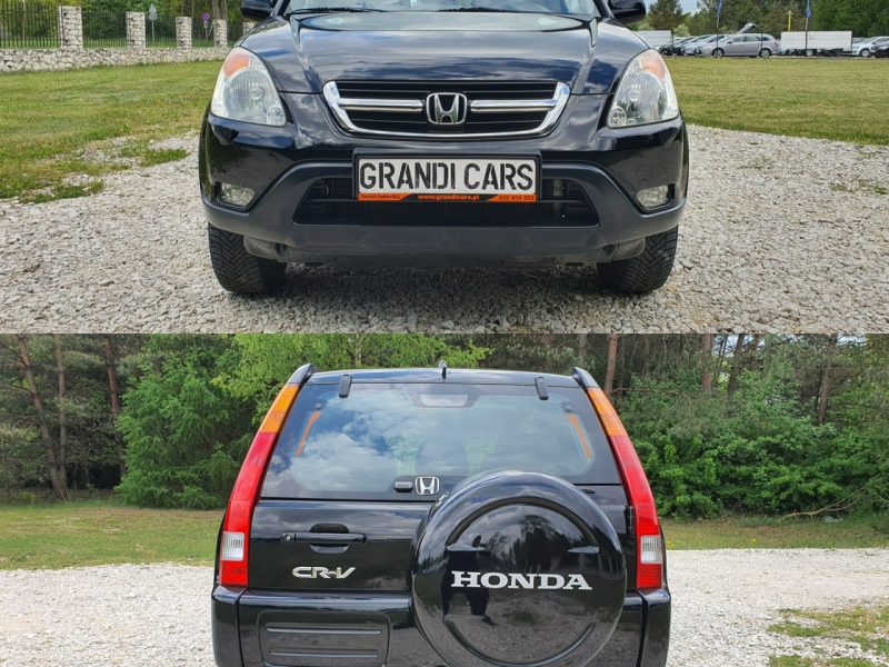 Honda CR-V 2.0 iVTEC 150KM # 4x4 # NAVI # Skóra # Climatronic # Parktronic # IGŁA II (2001-2006)