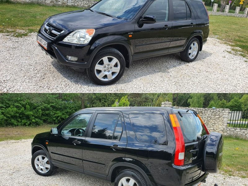 Honda CR-V 2.0 iVTEC 150KM # 4x4 # NAVI # Skóra # Climatronic # Parktronic # IGŁA II (2001-2006)