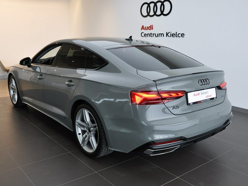 Audi A5 45TFSI 265KM Quattro Sline B&O3D LedMatrix TempmatACC Kamera Ambient F5 (2016-)