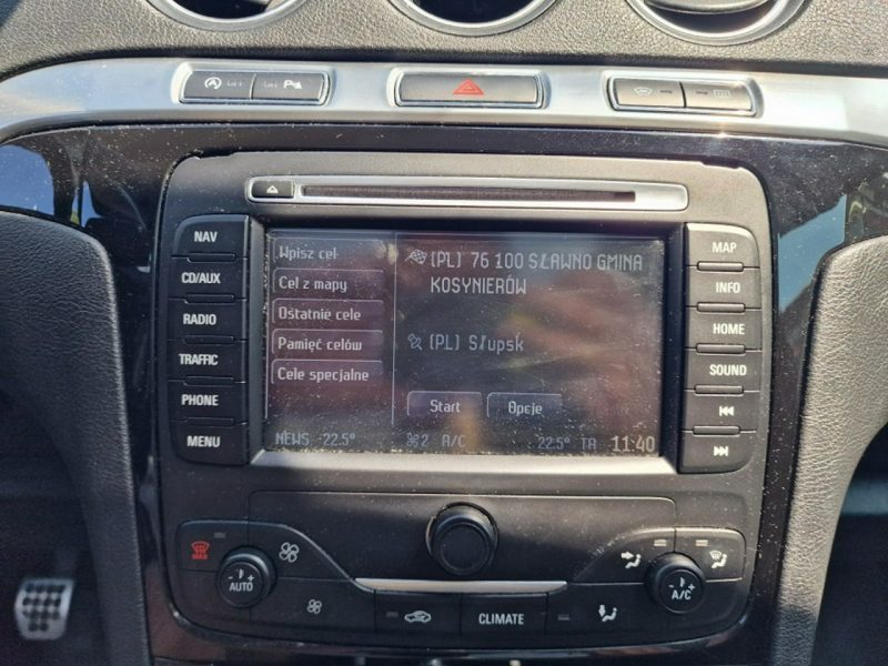 Ford S-Max 1.6 EcoBoost 160 KM, Panorama, Klima, Grzane Fotele, Navi, Bluetooth I (2006-2015)
