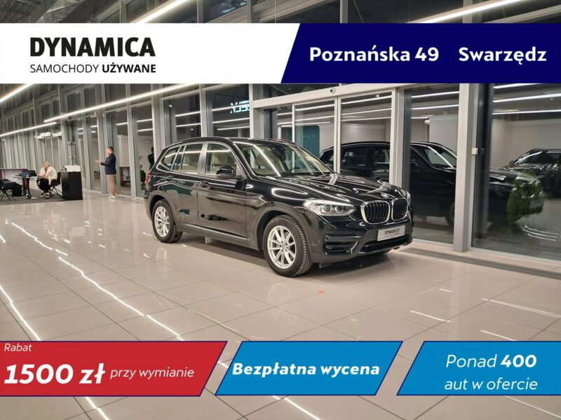 BMW X3 xdrive 20i 184KM automat 2019 r., salon PL, I właściciel, f-a VAT G01 (2017-)