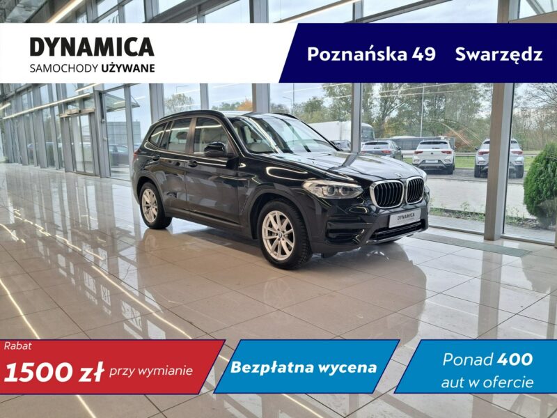 BMW X3 xdrive 20i 184KM automat 2019 r., salon PL, I właściciel, f-a VAT G01 (2017-)