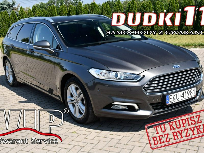 Ford Mondeo 2,0D DUDKI11 Kam.Cof.Navigacja.Tempomat.Asystent.Pasa Ruchu.Serwis Mk5 (2014-)