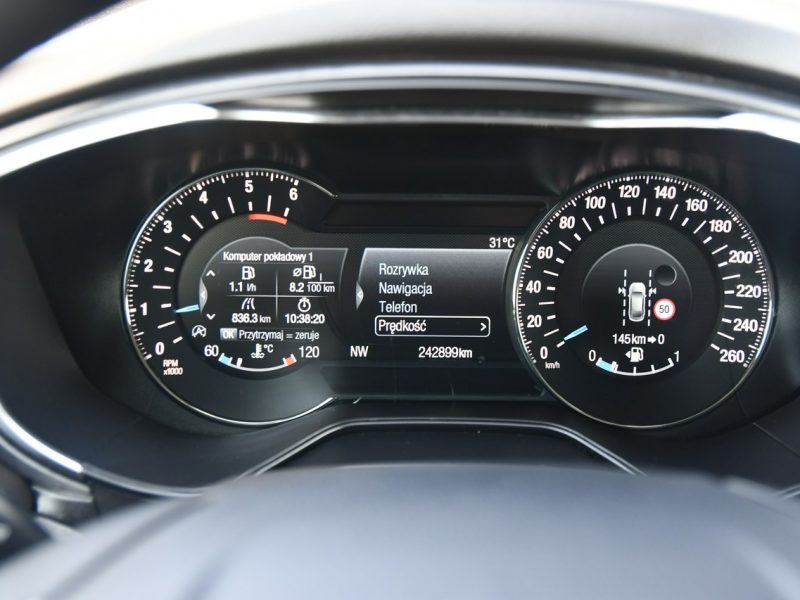 Ford Mondeo 2,0D DUDKI11 Kam.Cof.Navigacja.Tempomat.Asystent.Pasa Ruchu.Serwis Mk5 (2014-)