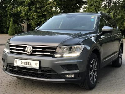 Volkswagen Tiguan Bezwypadkowy Mk2 2018 2.0 TDI 150 KM 7 osób Automat Navi Led Hak Dsg II (2016-2024)