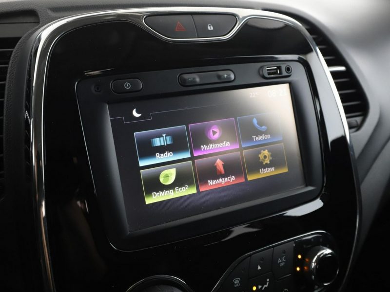 Renault Captur automat navi klima auto półskóra czujniki parkowania I (2013-2019)